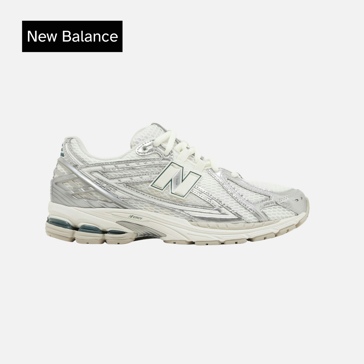 New Balance 1906R Silver Metallic Cream