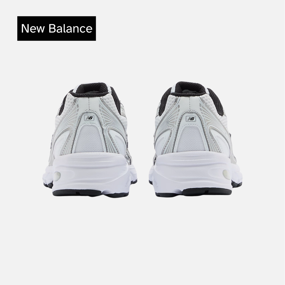 New Balance 740v2 White Silver Metallic Black