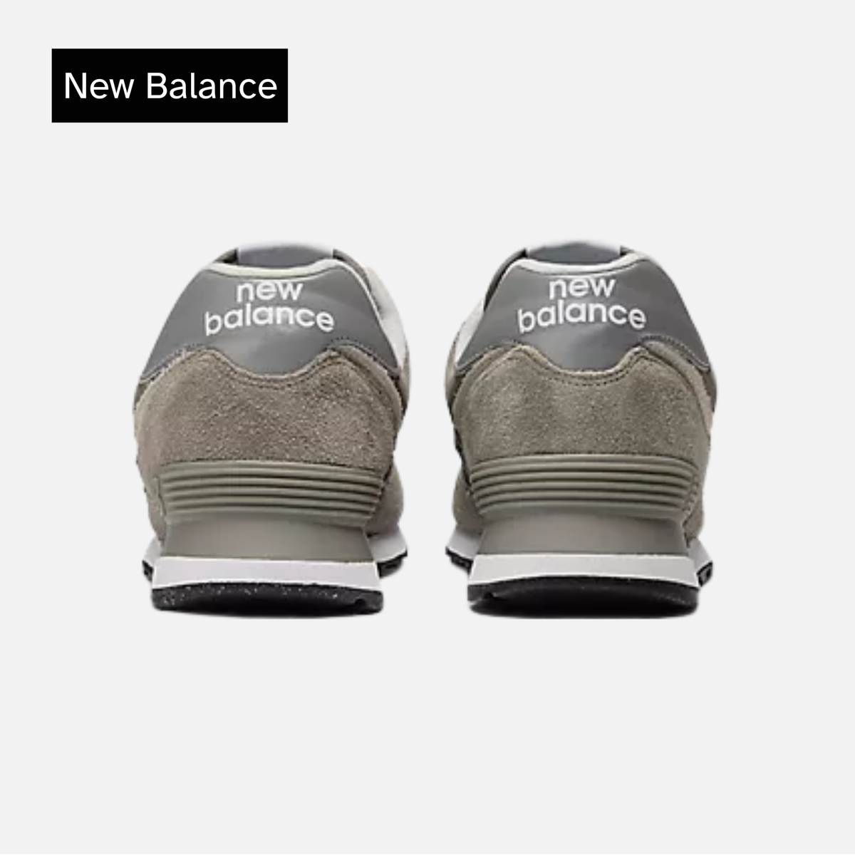 New Balance Wmns 574 Core Wide Grey White