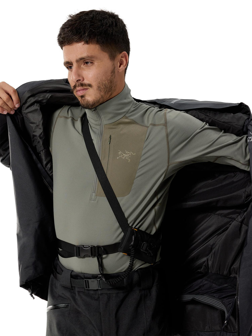 Arc'teryx Men's Rho LT Zip Neck