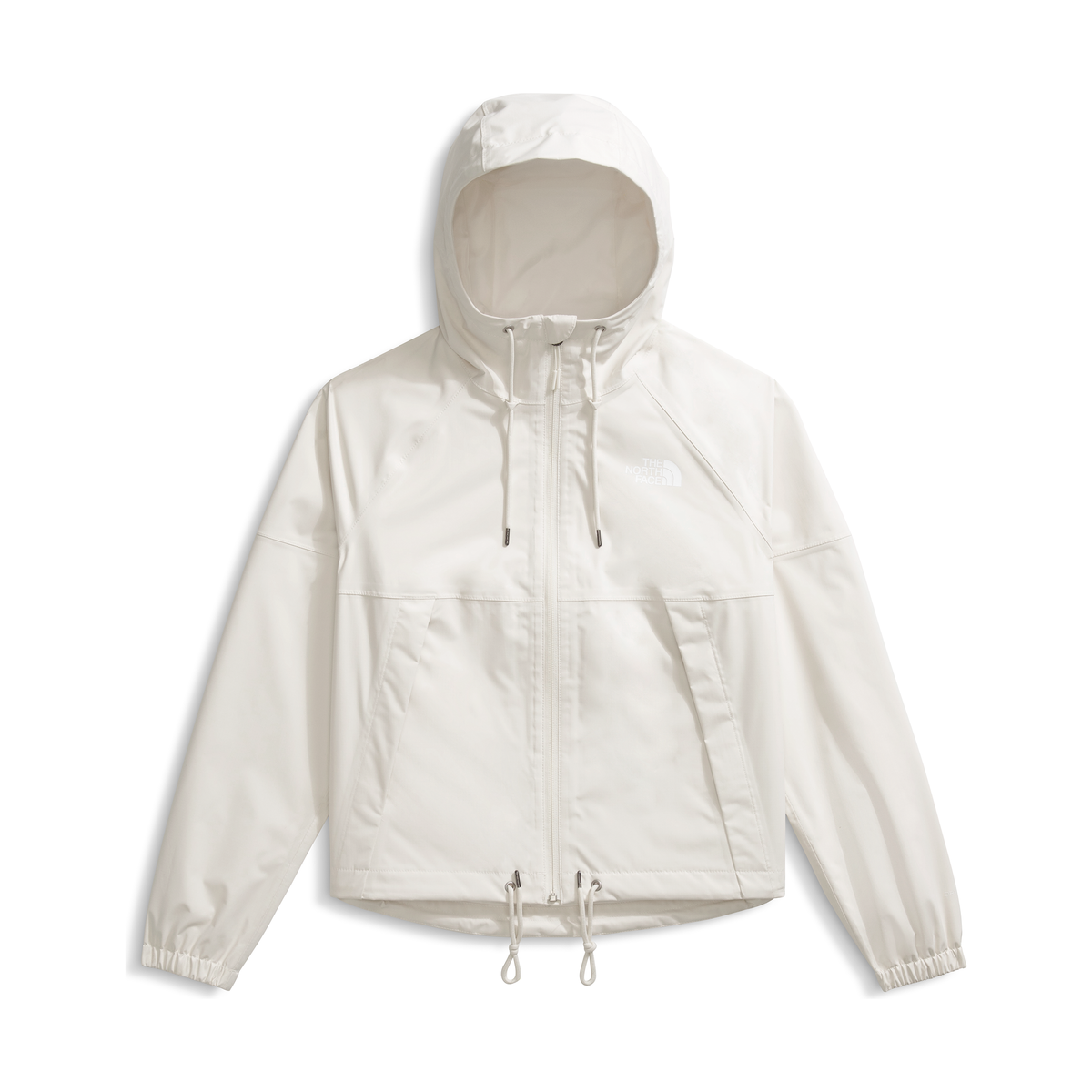 The North Face Women's Antora Rain Hoodie in White Dune