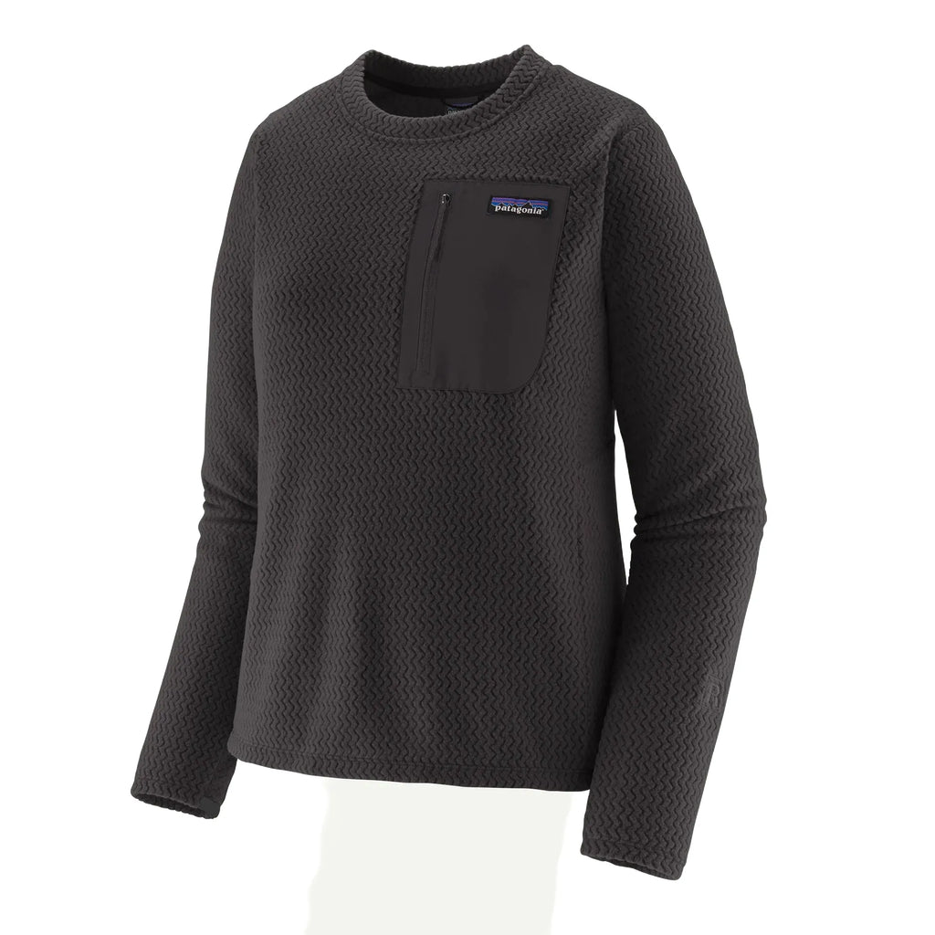 Patagonia Women's R1® Air Fleece Crewneck in Black