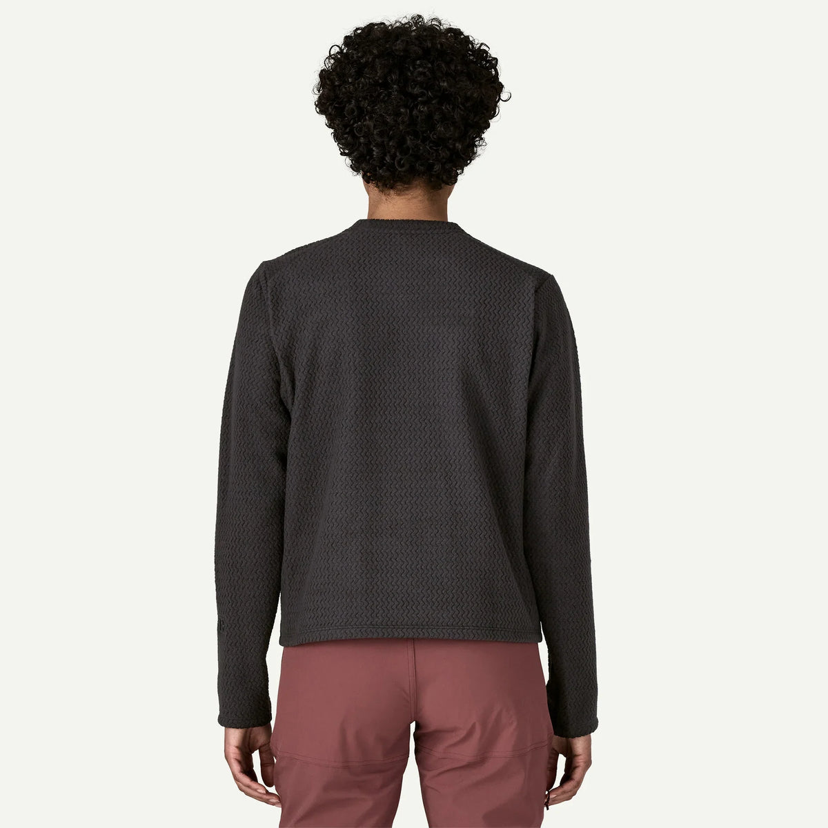 Patagonia Women's R1® Air Fleece Crewneck in Black