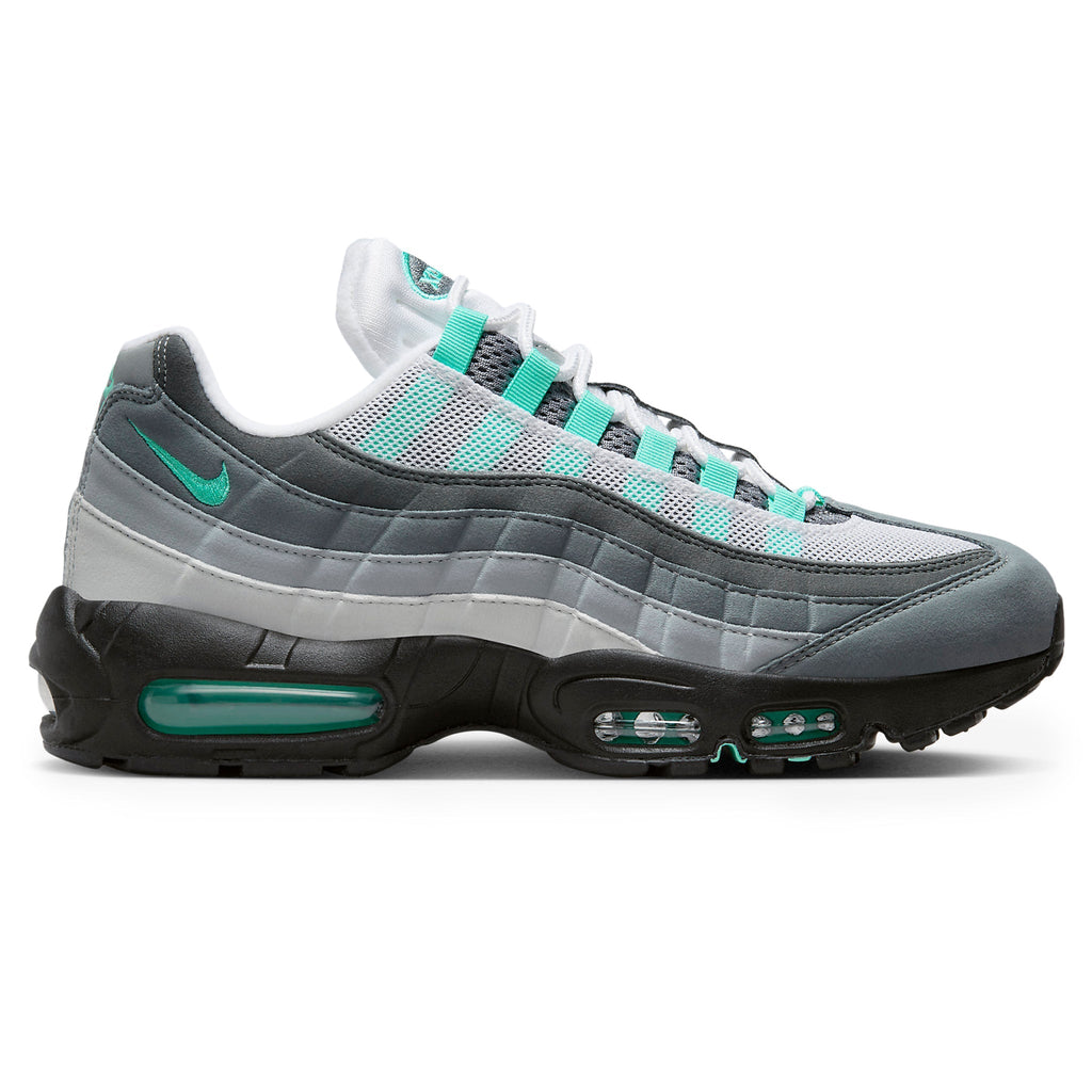 Nike Air Max 95 Hyper Turquoise Sneakers - Grey