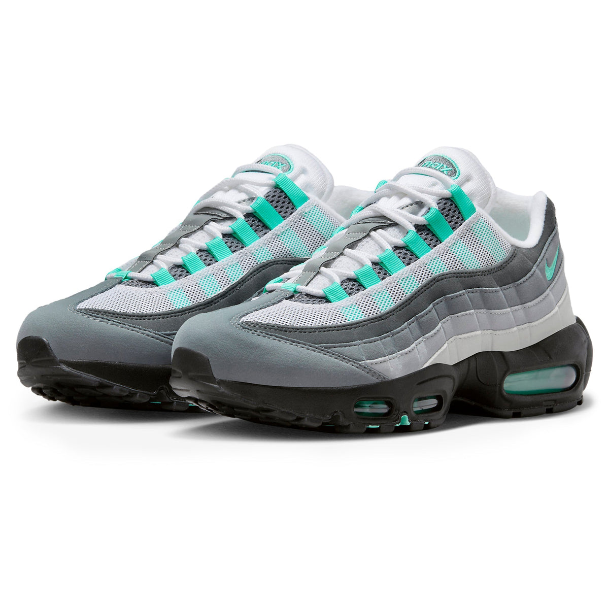 Nike Air Max 95 Hyper Turquoise Sneakers - Grey