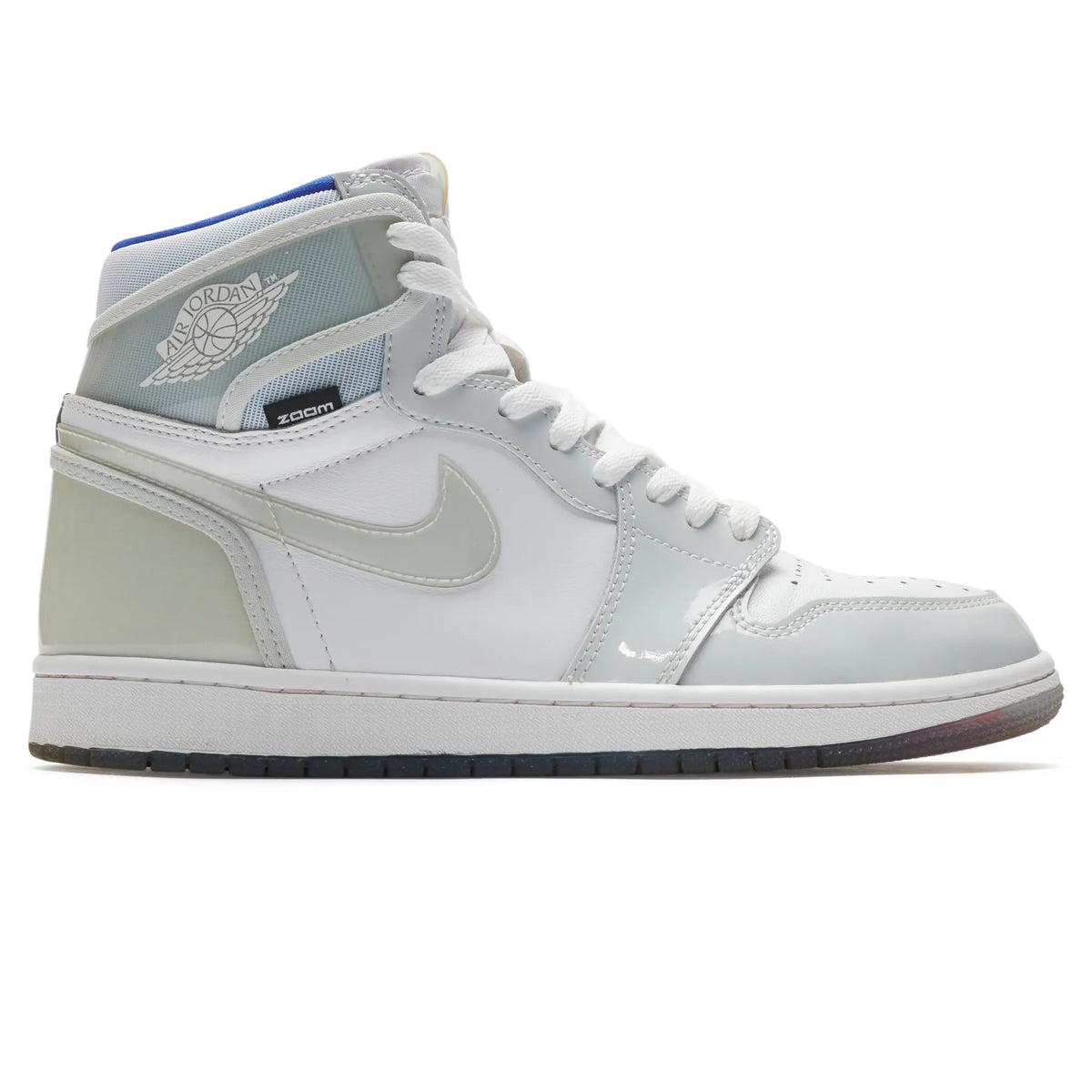 Preloved - Air Jordan 1 Retro High Zoom White Racer Blue Sneakers