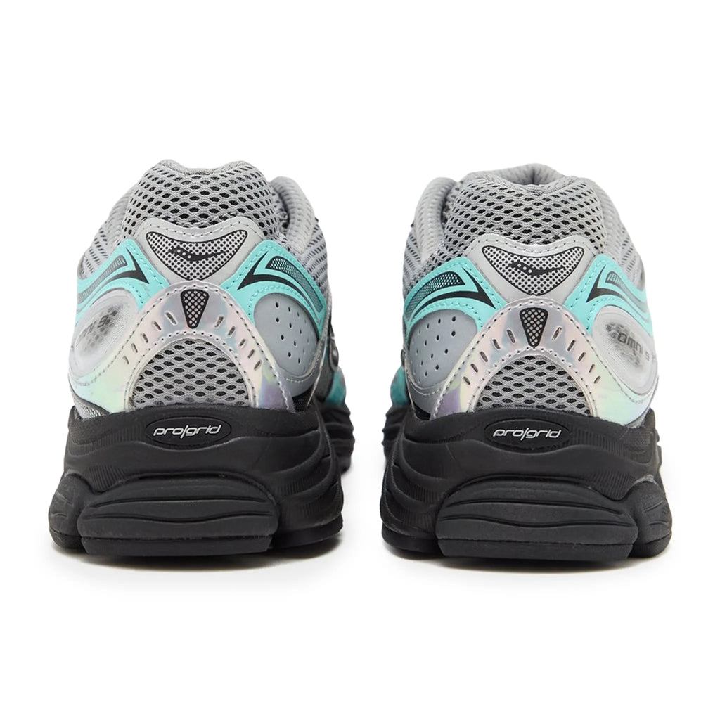 Saucony Progrid Omni 9 Silver Teal Grey Sneakers