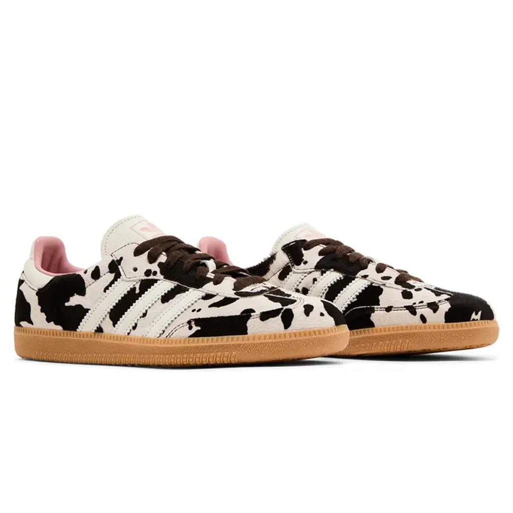 Adidas Samba OG Cow Print - Women's Sneakers - Black