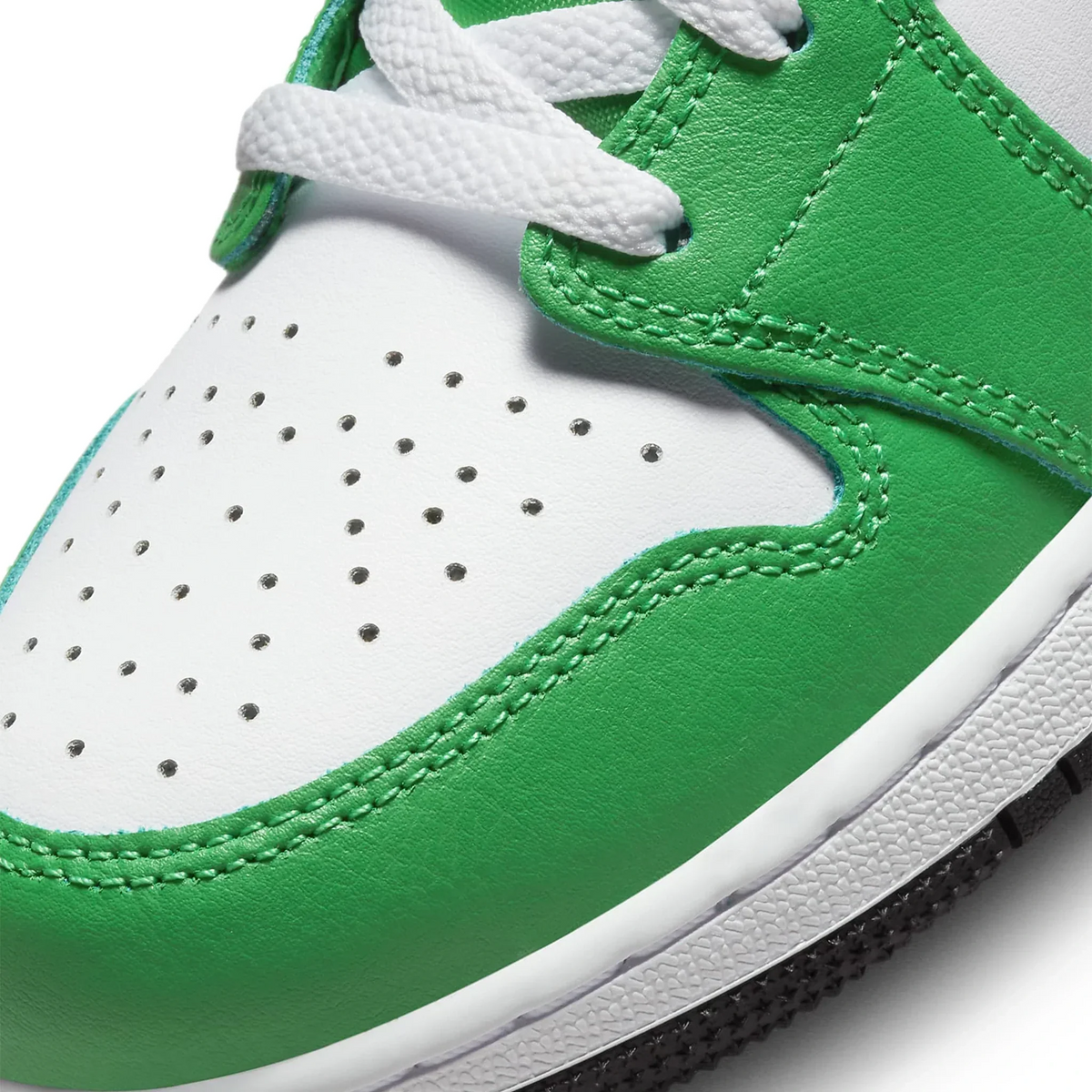 Air Jordan 1 Mid Lucky Green (GS) Sneakers