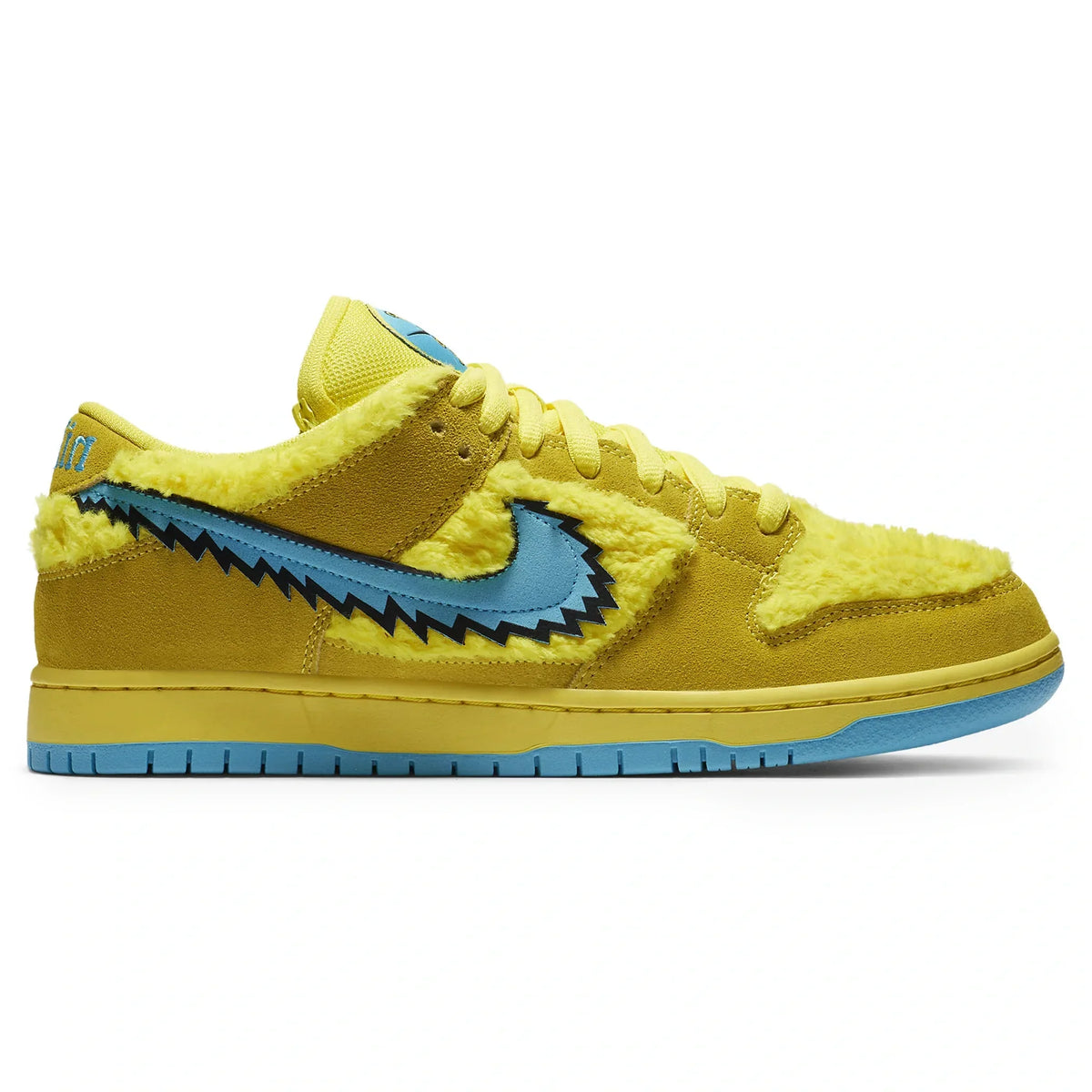 Grateful Dead X Nike SB Dunk Low Yellow Bear Sneakers