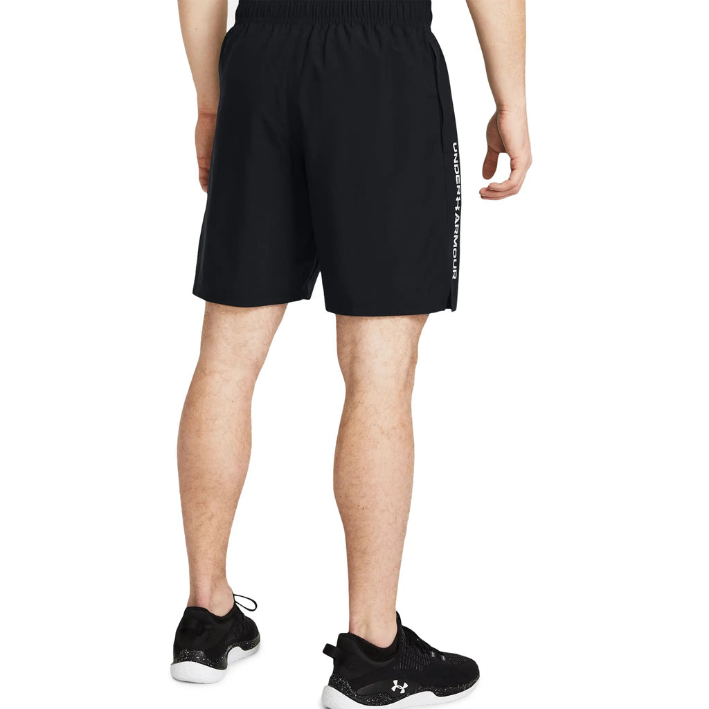 Under Armour UA Tech White Black T-Shirt & Shorts