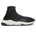 Preloved - Balenciaga Speed Knit Sock Black White Sneakers