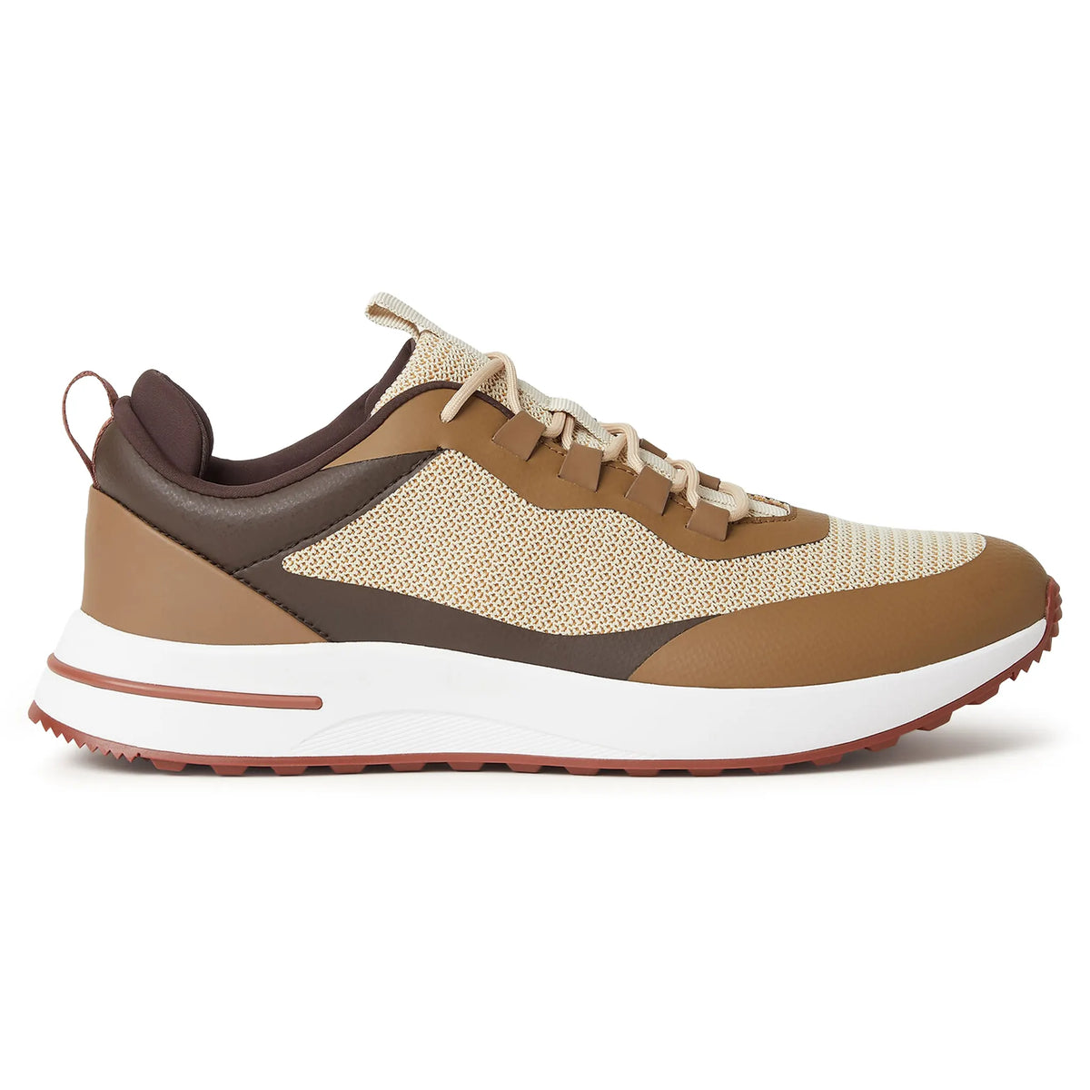 Loro Piana Week End Walk Autumn Field Linen Mesh Sneaker