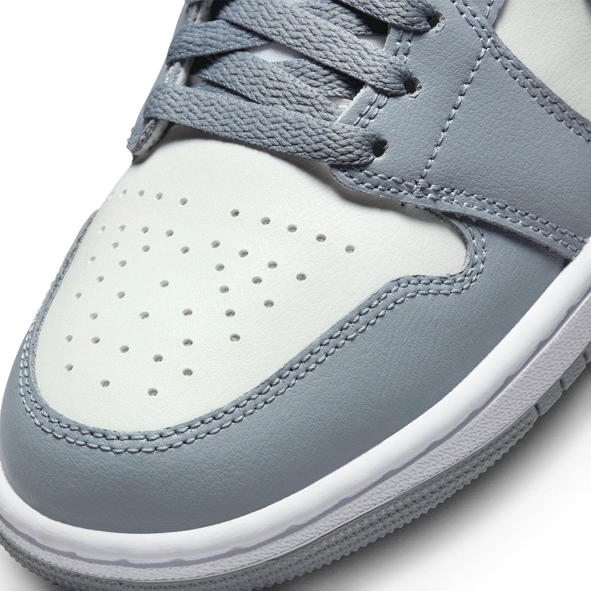 Air Jordan 1 Mid Stealth - Women's Sneakers - Grey
