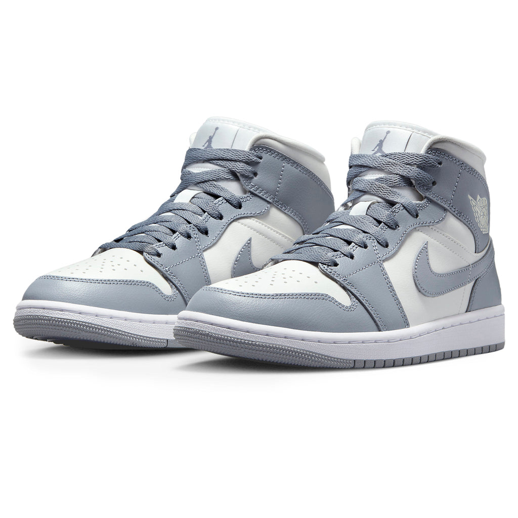 Air Jordan 1 Mid Stealth - Women's Sneakers - Grey