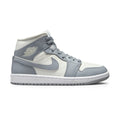 Air Jordan 1 Mid Stealth - Women's Sneakers - Grey