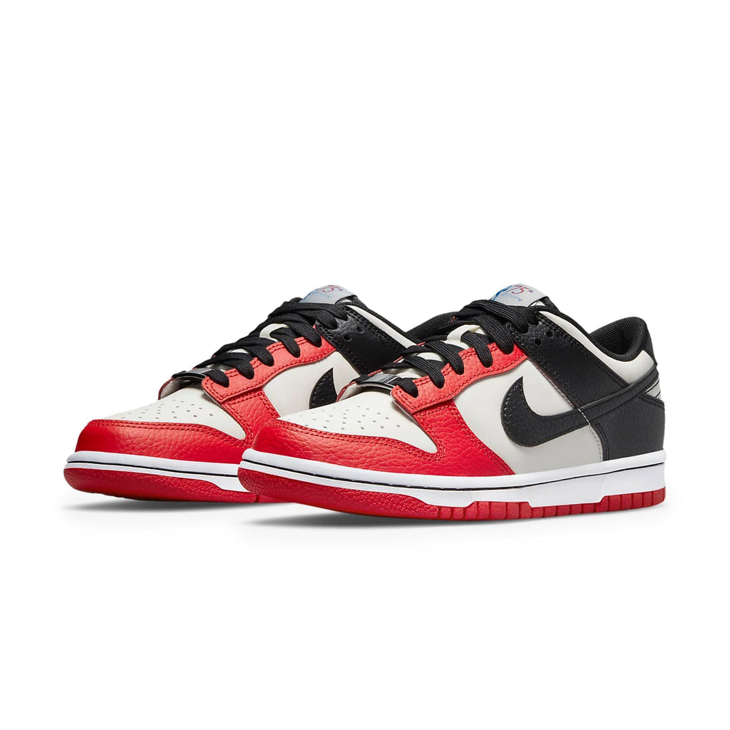 Nike X NBA Dunk Low EMB 75TH Anniversary Chicago (GS) Sneakers - Red