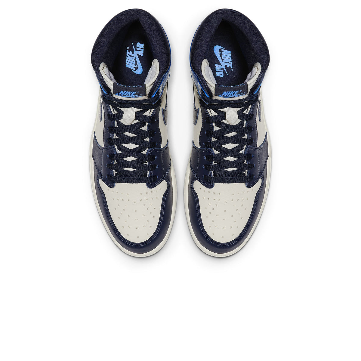 Air Jordan 1 Retro High OG Obsidian Sneakers - Blue