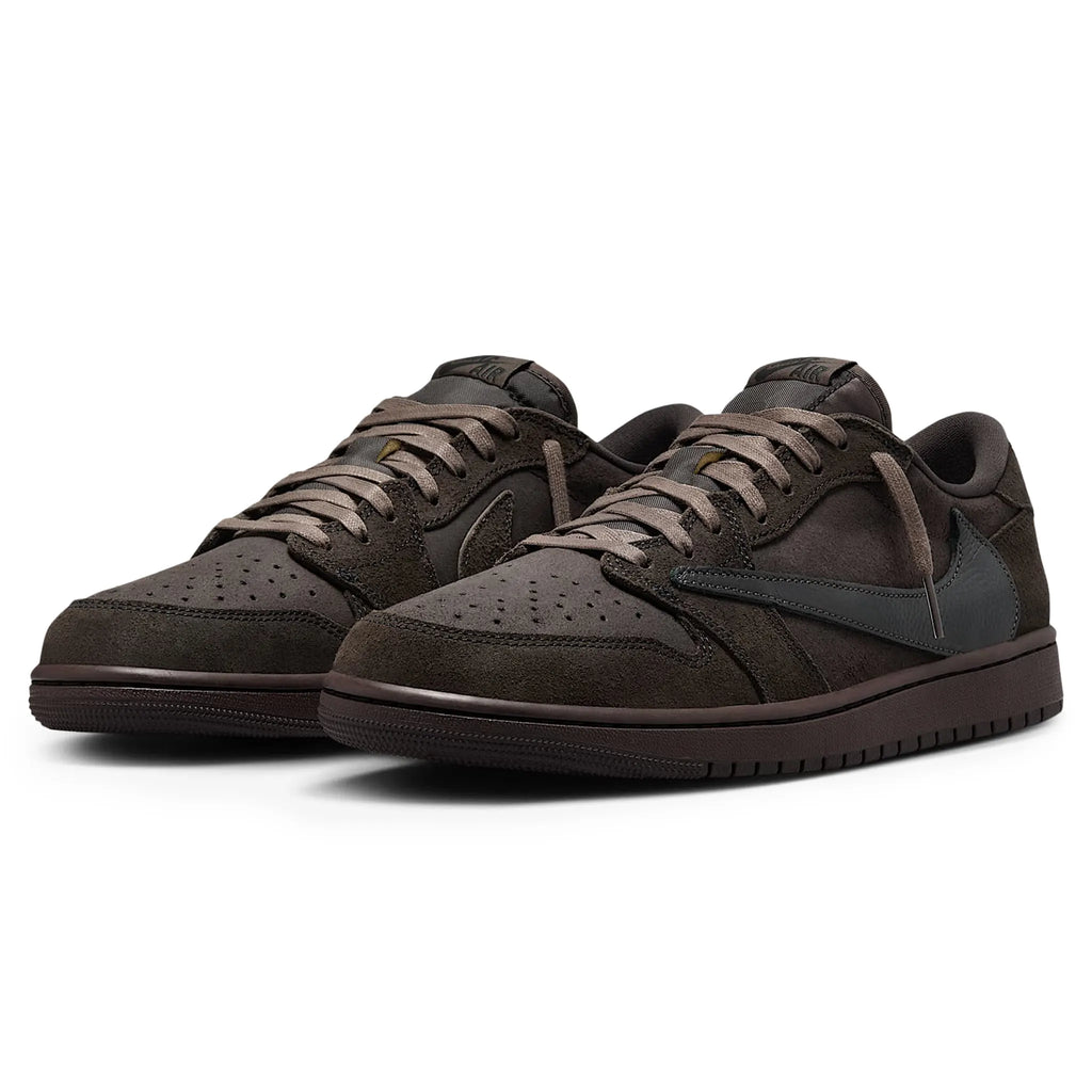 Travis Scott x Air Jordan 1 Low OG SP Velvet Brown Sneakers
