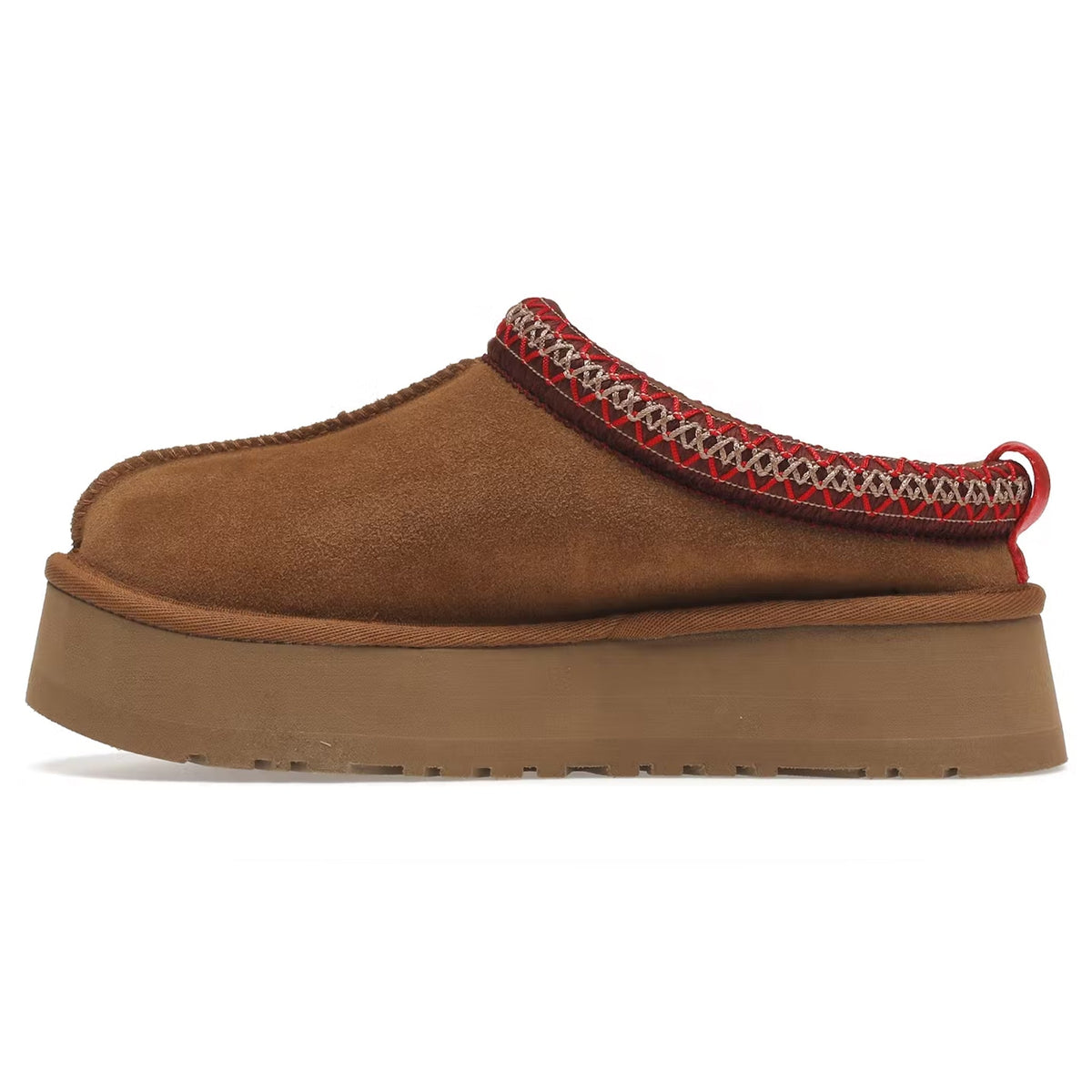 UGG Tazz Platform Chestnut Slippers - Women's - Brown