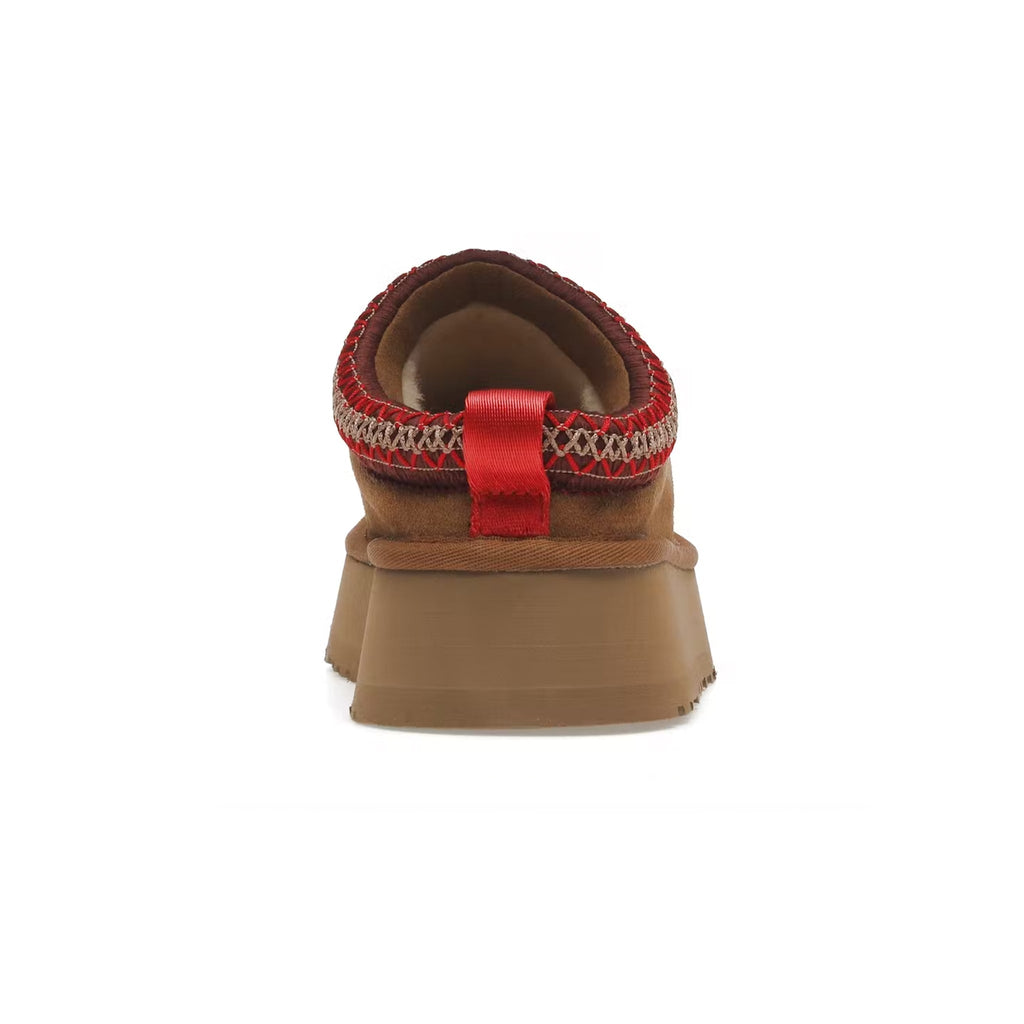 UGG Tazz Platform Chestnut Slippers - Women's - Brown