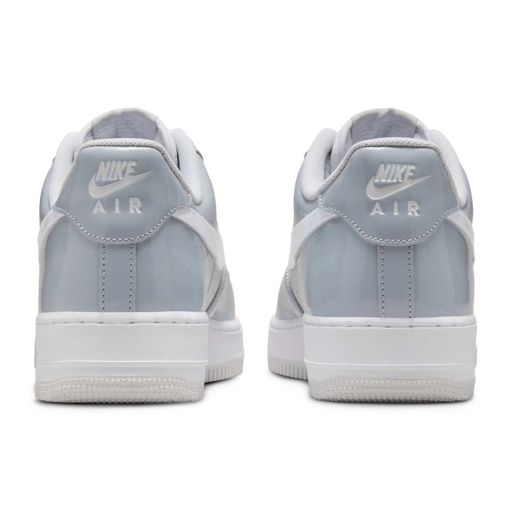 Nike Air Force 1 Low '07 LV8 Wolf Grey Patent Sneakers