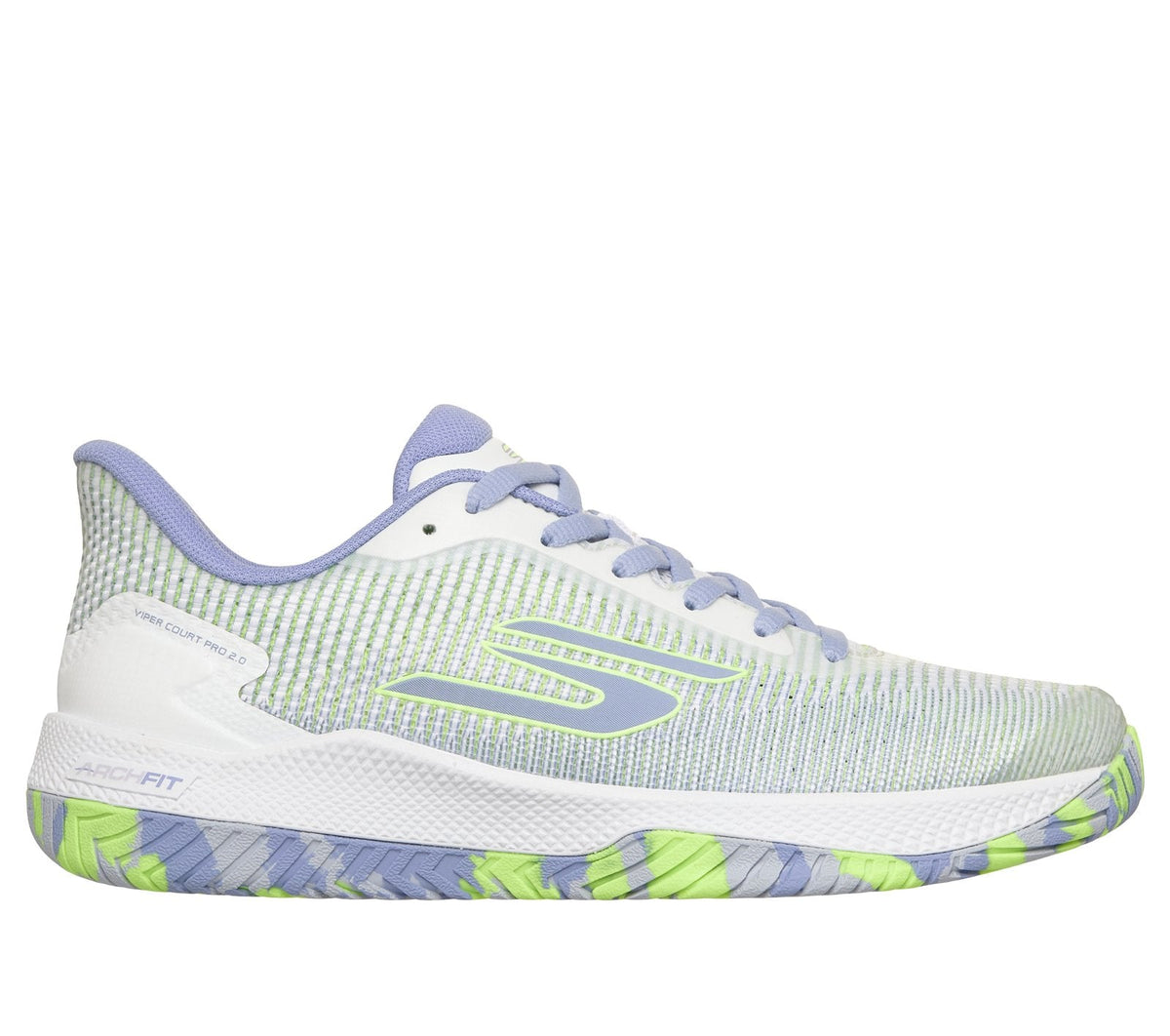 Viper Court Pro 2.0, WHITE / PERIWINKLE