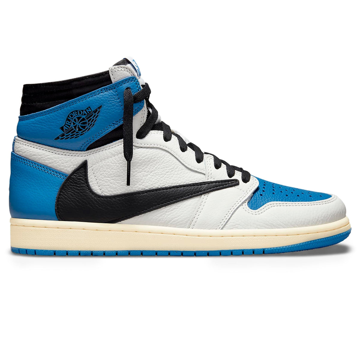 Travis Scott x Air Jordan 1 High OG SP Fragment Design Sneakers - Blue