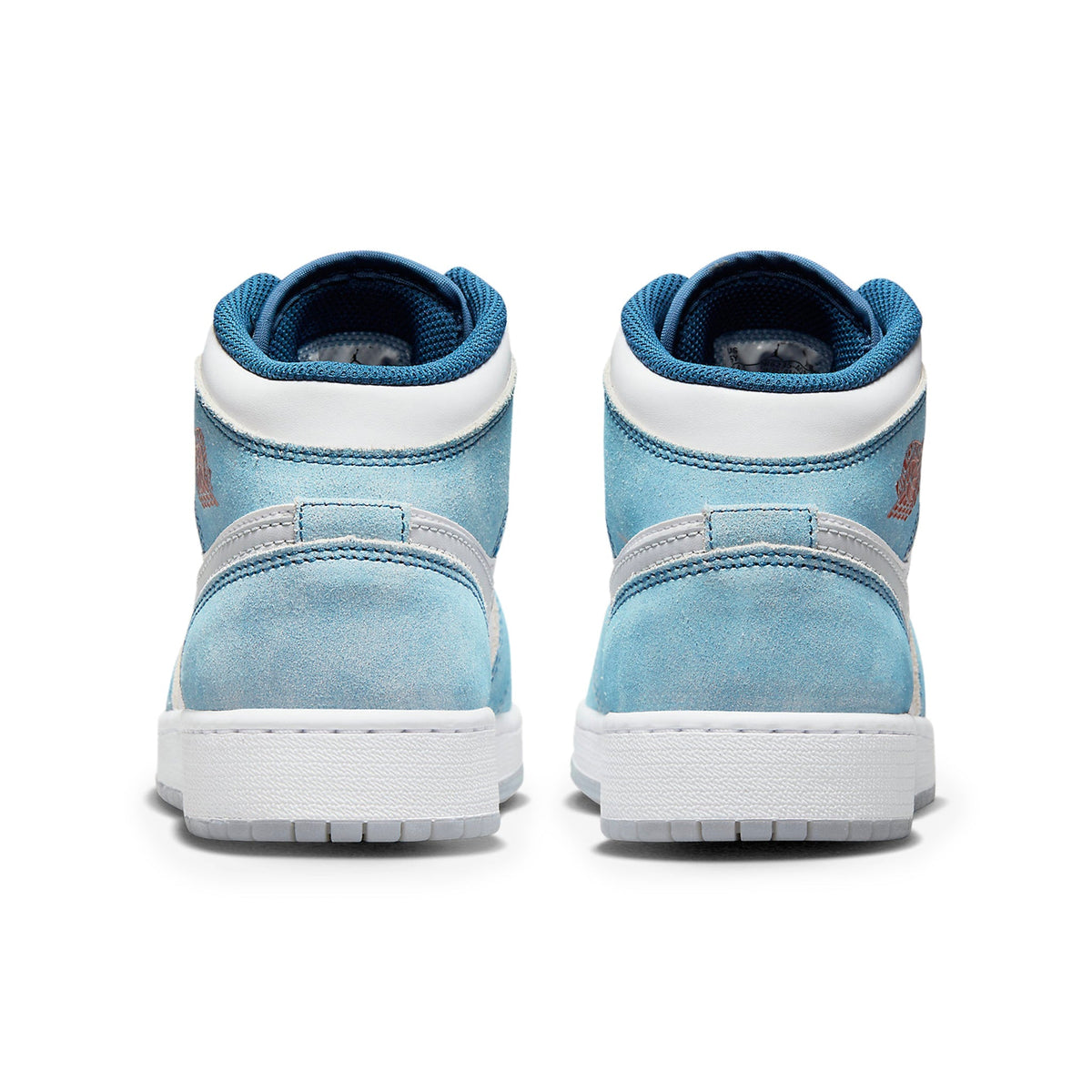 Air Jordan 1 Mid SE French Blue Light Steel (GS) Sneakers