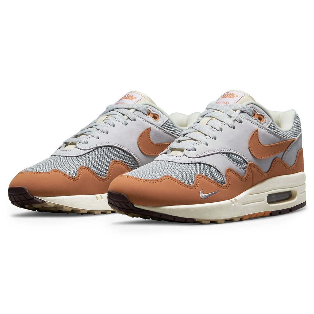Nike Air Max 1 Patta Waves Monarch Sneakers - Brown