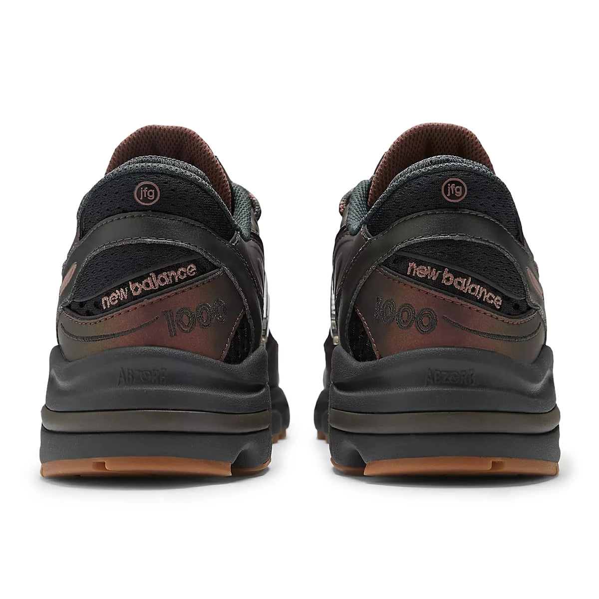 Joe Freshgoods x New Balance 1000 When Things Were Pure Black Ice Sneakers