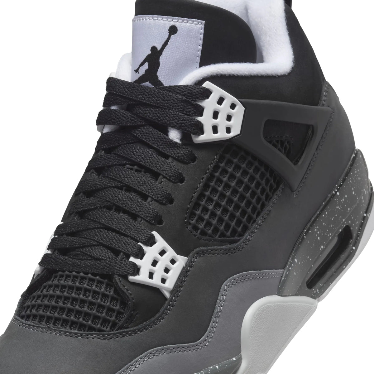 Air Jordan 4 Retro Fear (2024) (GS) Sneakers - Black