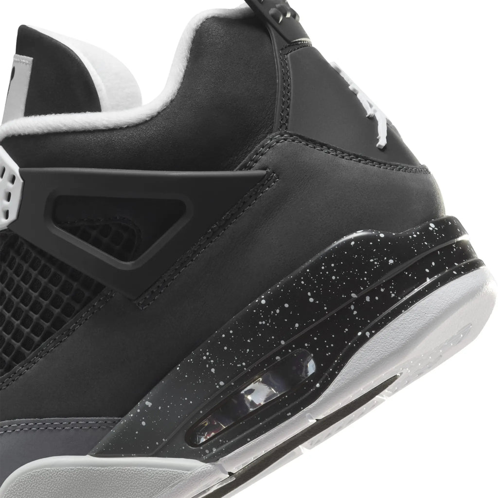 Air Jordan 4 Retro Fear (2024) (GS) Sneakers - Black