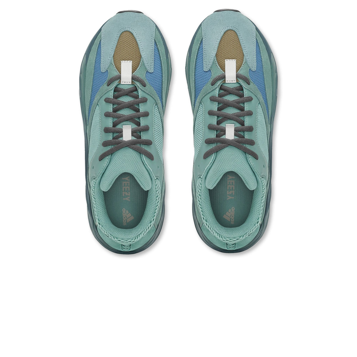 Adidas Yeezy Boost 700 Boost Faded Azure Sneakers - Green