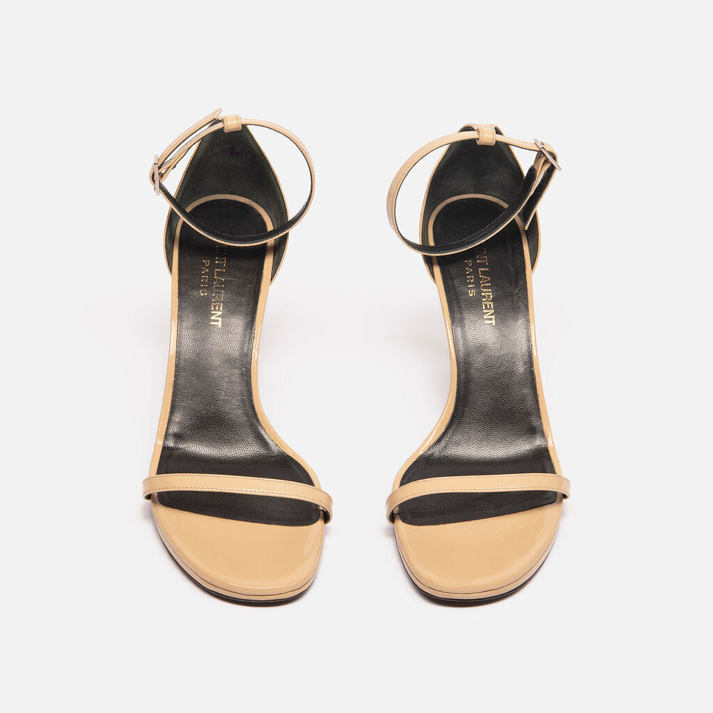 Saint Laurent Nude Patent Heel