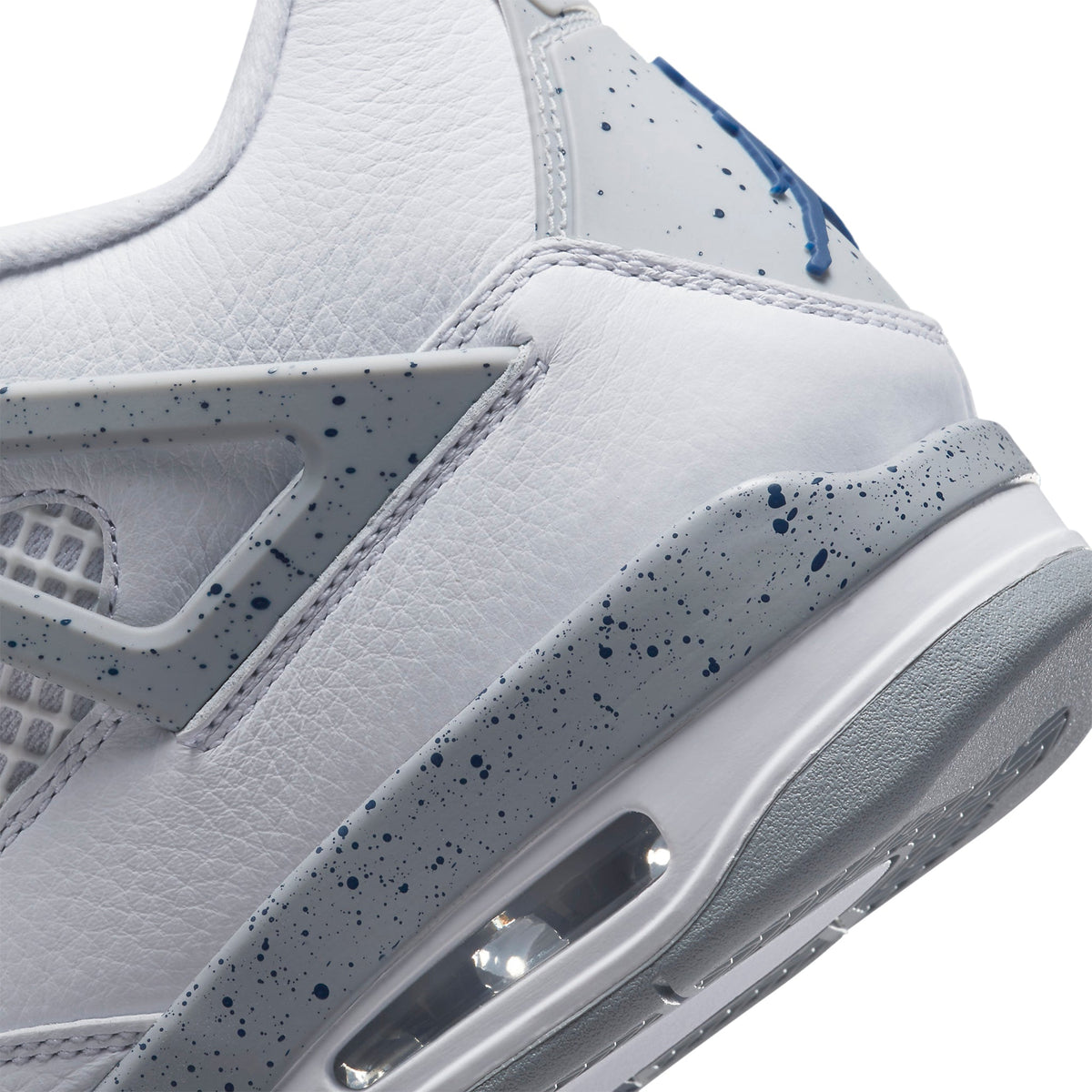 Air Jordan 4 Retro Midnight Navy Sneakers - White
