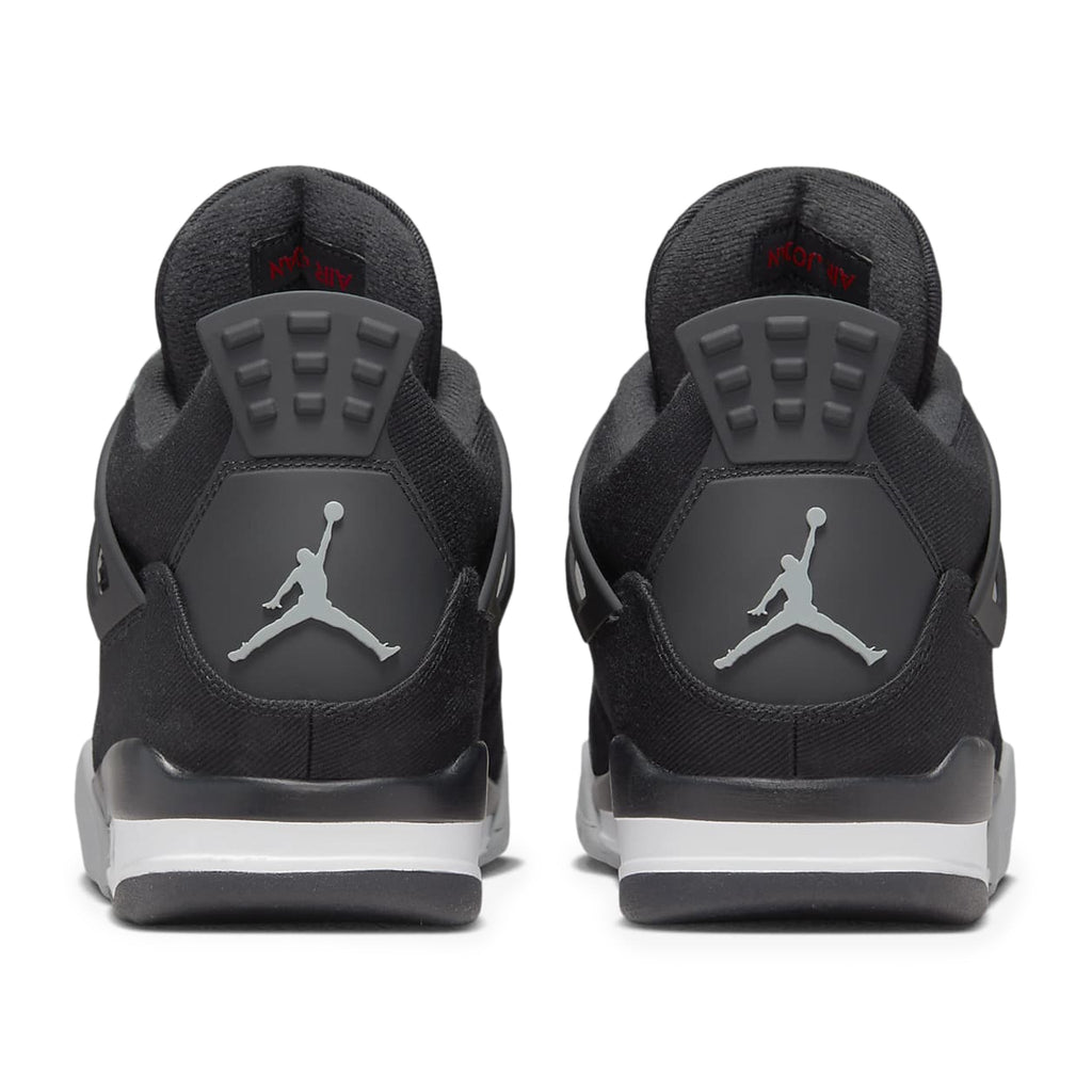 Air Jordan 4 Retro SE Black Canvas Sneakers