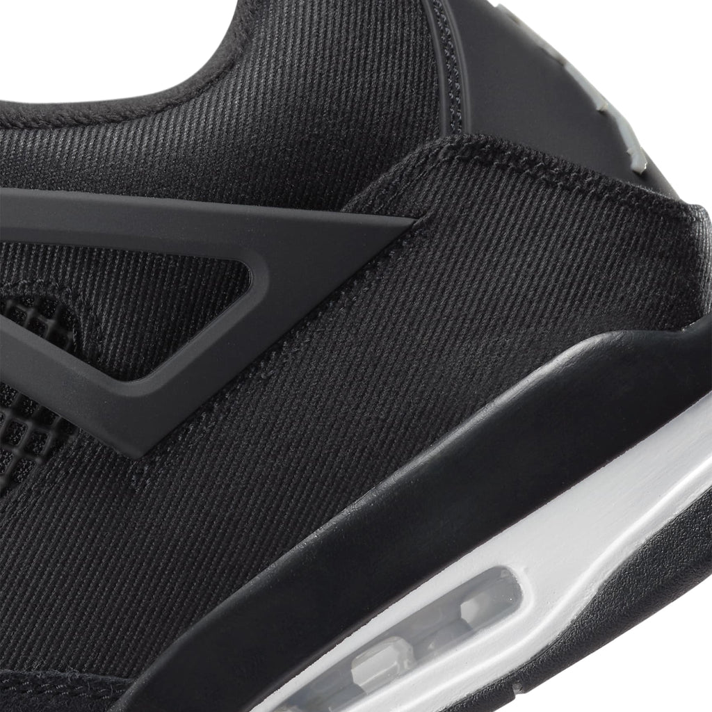 Air Jordan 4 Retro SE Black Canvas Sneakers