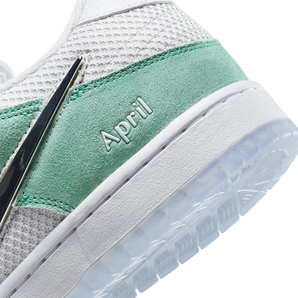 April Skateboards x Nike SB Dunk Low Turbo Green Sneakers