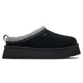 UGG Tazz Platform Black Slippers - Women's