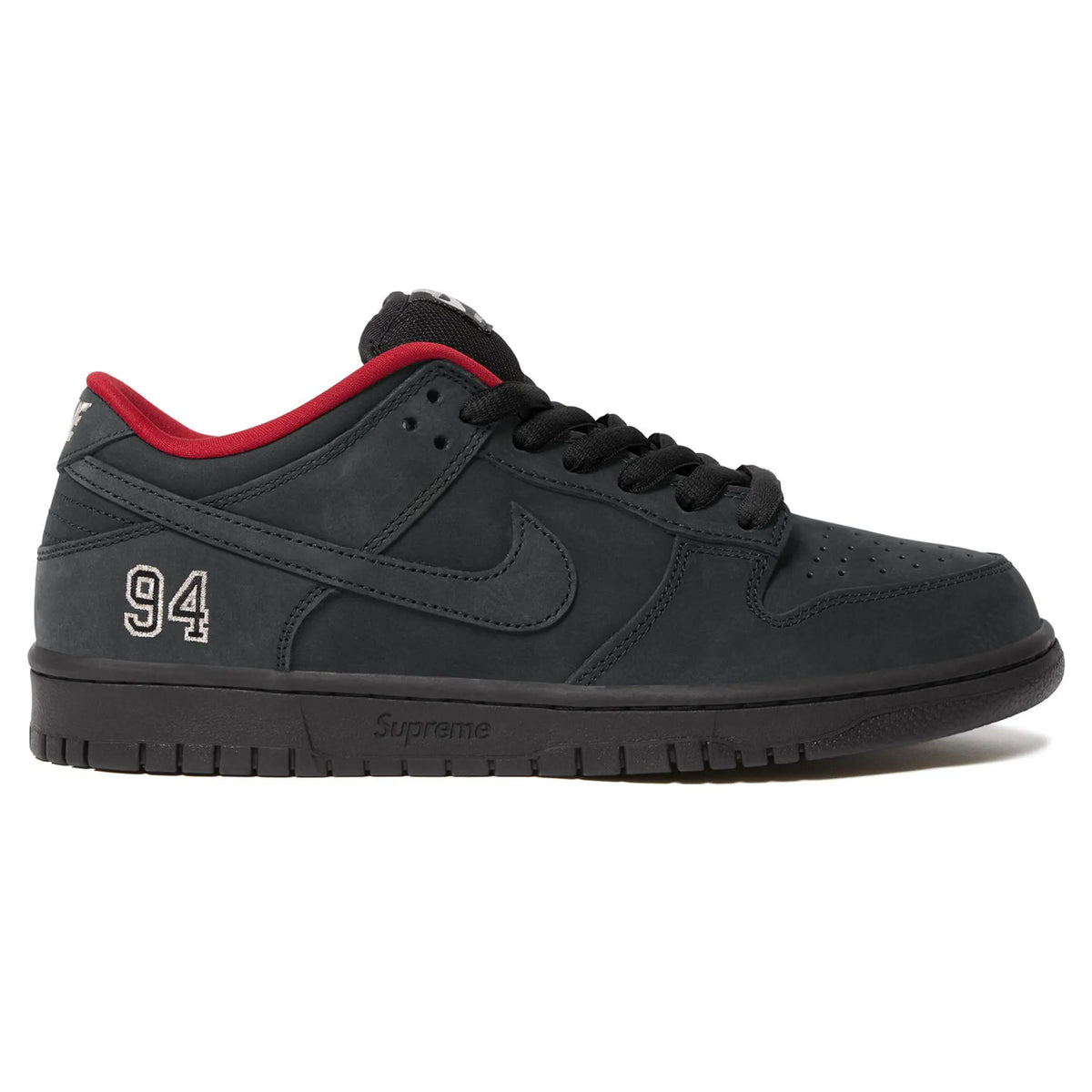 Supreme x Nike SB Dunk Low Black Sneakers