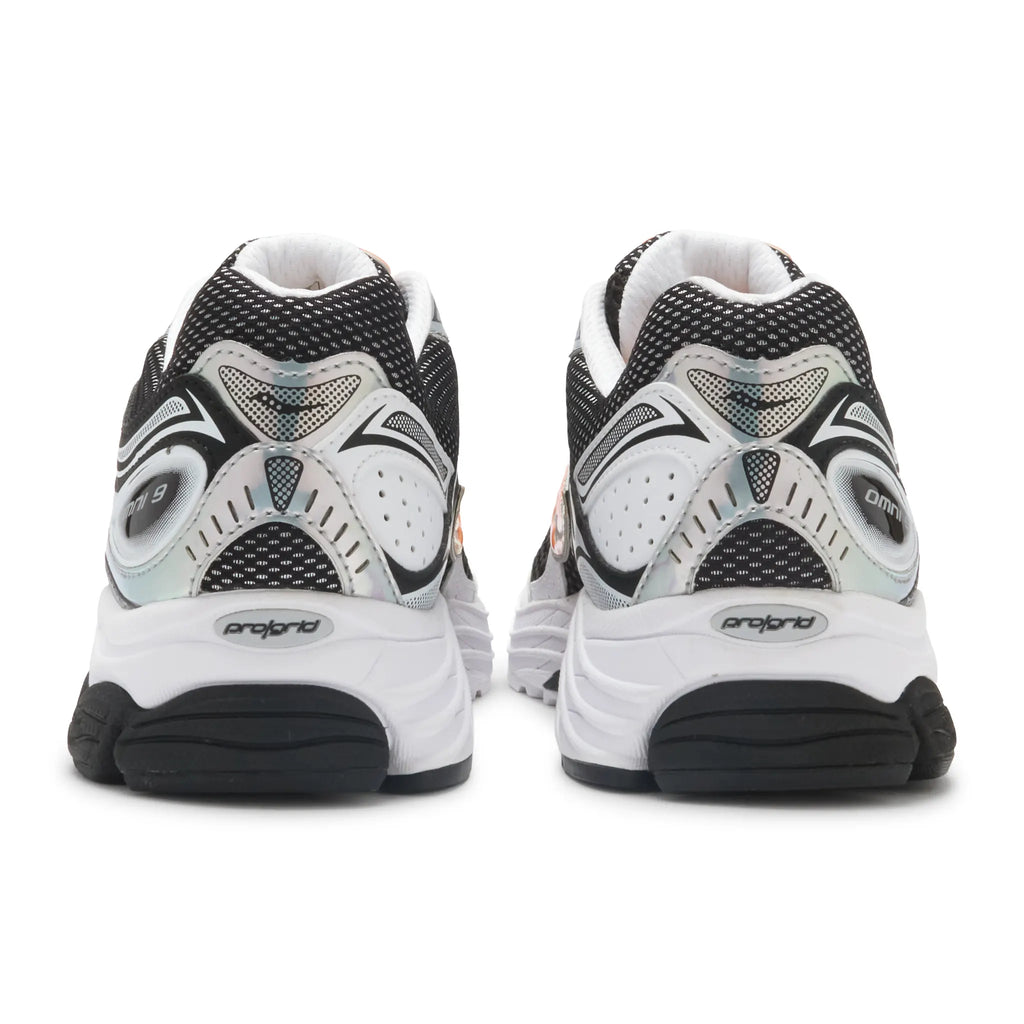 Saucony Progrid Omni 9 Speed Shades White Black Orange Vo2 Sneakers