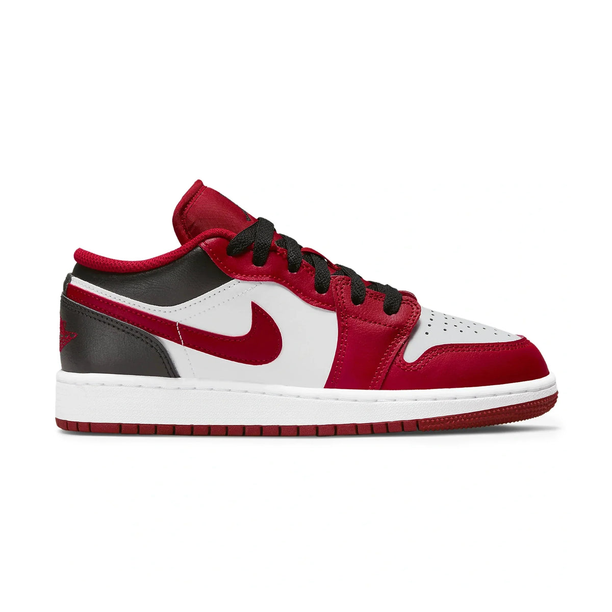 Air Jordan 1 Low Bulls (GS) Sneakers - Red