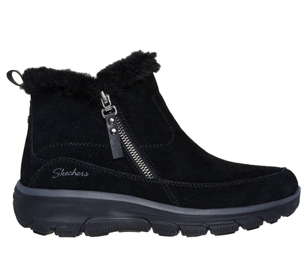 Relaxed Fit: Easy Going - Cool Zip!, BLACK
