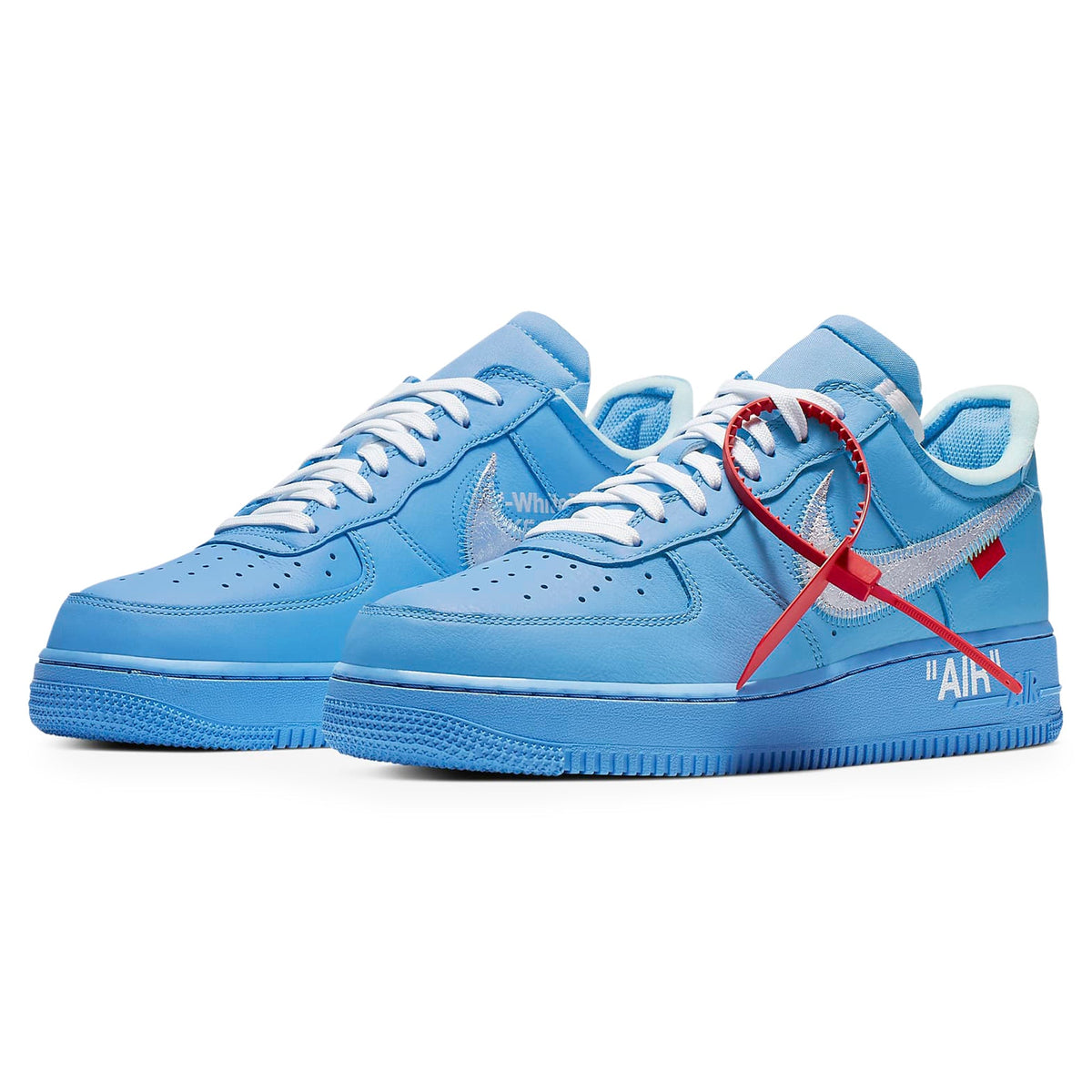 Nike x Off-White Air Force 1 Low MCA University Blue Sneakers