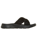 GO WALK Flex Sandal - Cozy Fit Everly, BLACK
