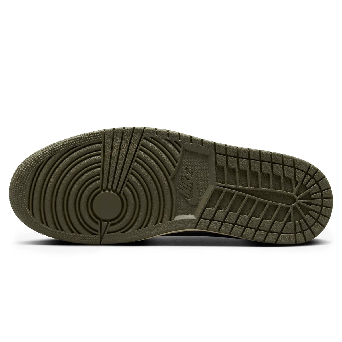 Travis Scott x Air Jordan 1 Low OG Medium Olive Sneakers - Green