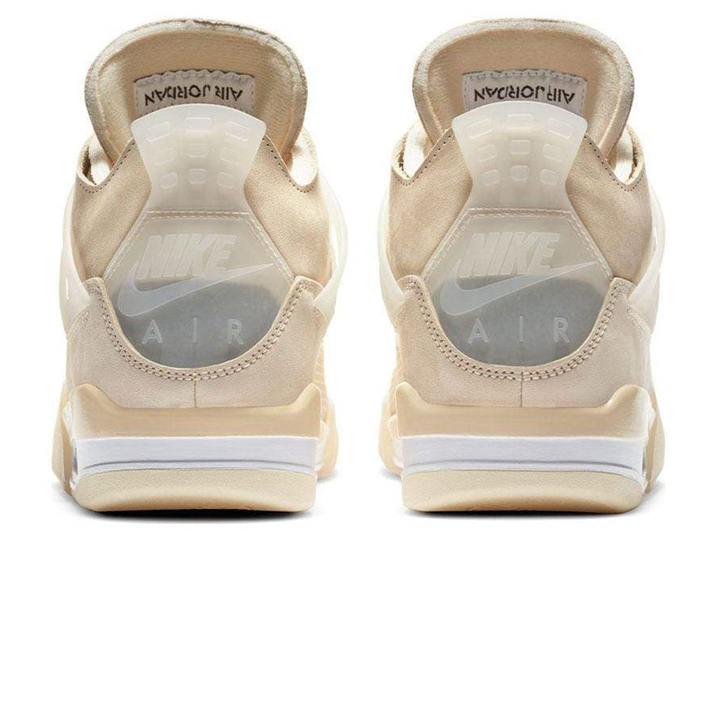Air Jordan 4 x Off-White Sail - Women's Sneakers - Beige