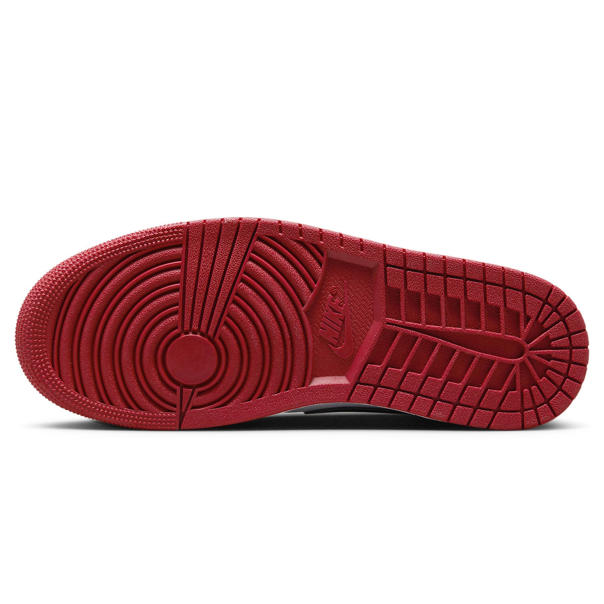 Air Jordan 1 Low Black Toe Sneakers - Red