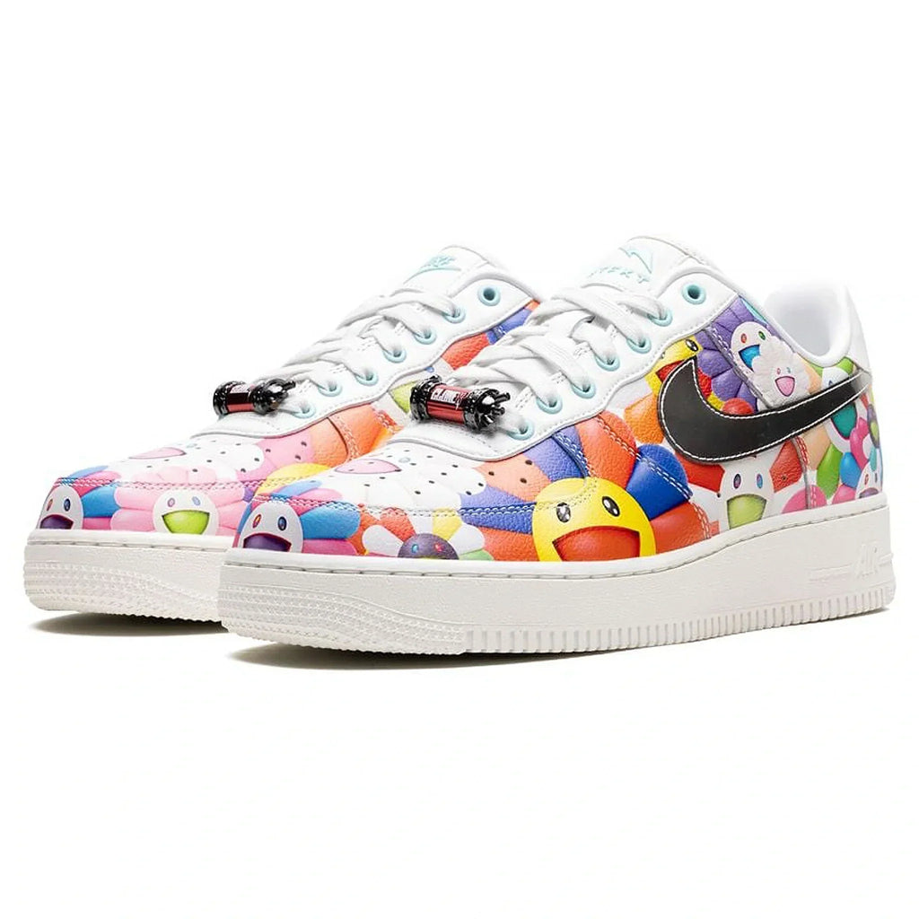 RTFKT x Takashi Murakami x Nike Air Force 1 Low Murakami Drip Sneakers - Multi